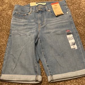 Blue jean shorts never worn!!